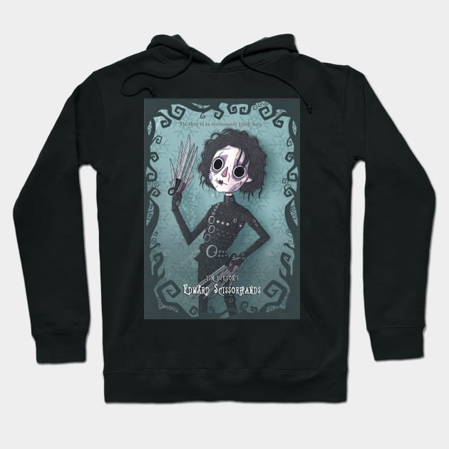 Edward Scissorhands Hoodie by Sickyll